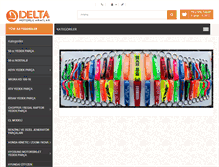 Tablet Screenshot of deltamotorluaraclar.com